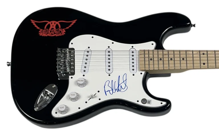 Brad Whitford AEROSMITH Signed Autograph Electric Guitar Guitarist Beckett COA