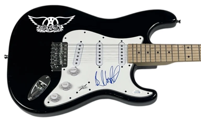 Brad Whitford Aerosmith Signed Autograph Electric Guitar Band Guitarist ACOA COA