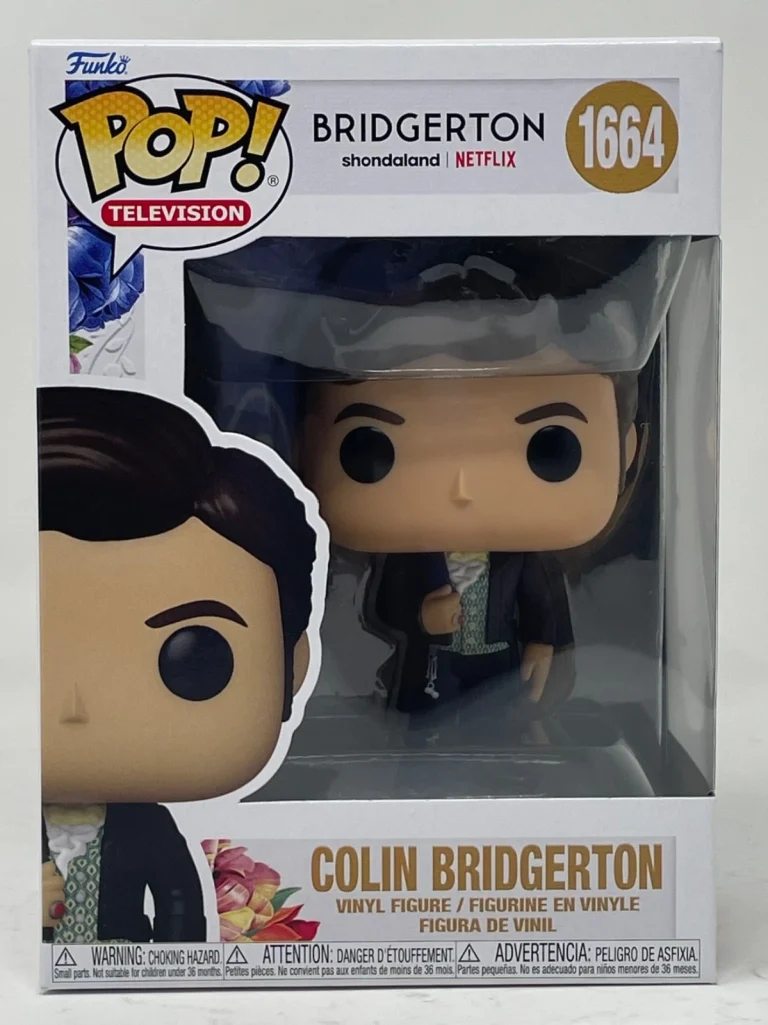 Funko Pop! Television BRIDGERTON Colin Bridgerton #1664 Figure W/ Protector