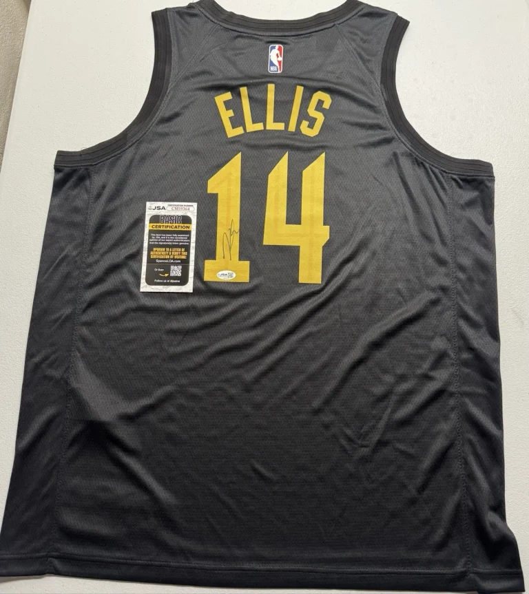Keon Ellis Signed Autographed Cleveland Cavaliers Basketball Jersey JSA COA