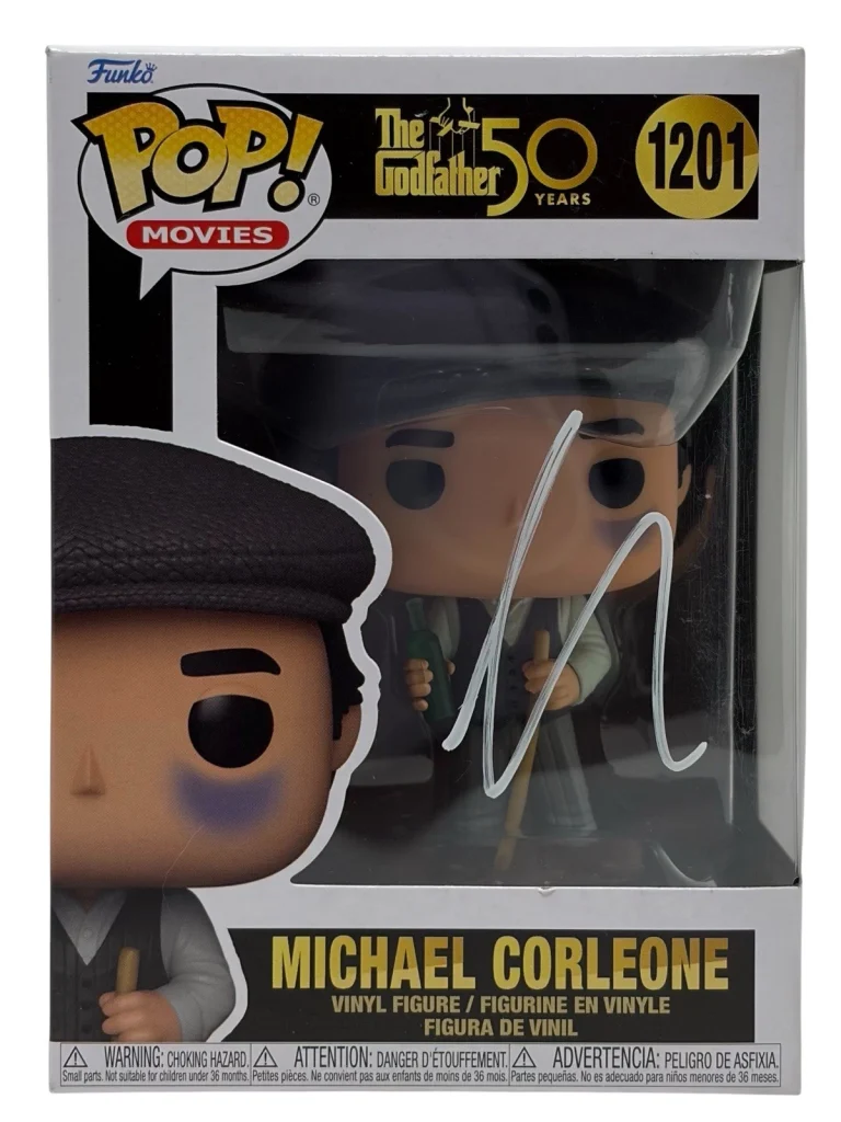 Al Pacino Signed Autograph Funko Pop  The Godfather Michael Corleone Figure COA