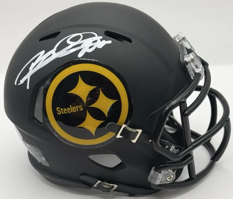Rod Woodson Signed Autographed Pittsburgh Steelers AMP Mini Helmet Psa/Dna