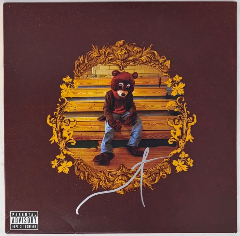 Kanye West Signed Autograph The College Dropout Vinyl Record Album LP JSA COA