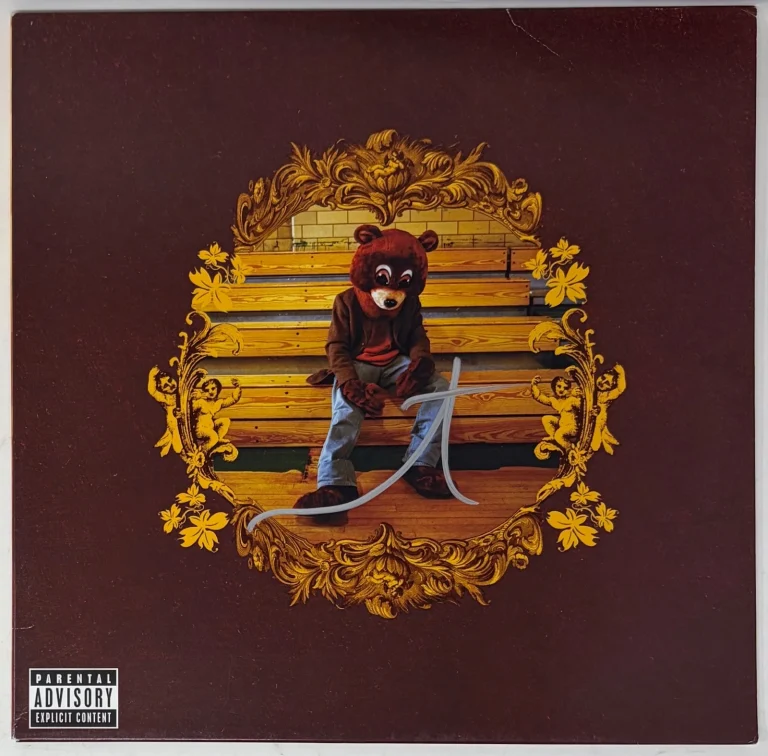 Kanye West Signed Autograph The College Dropout Vinyl Record Album LP JSA COA