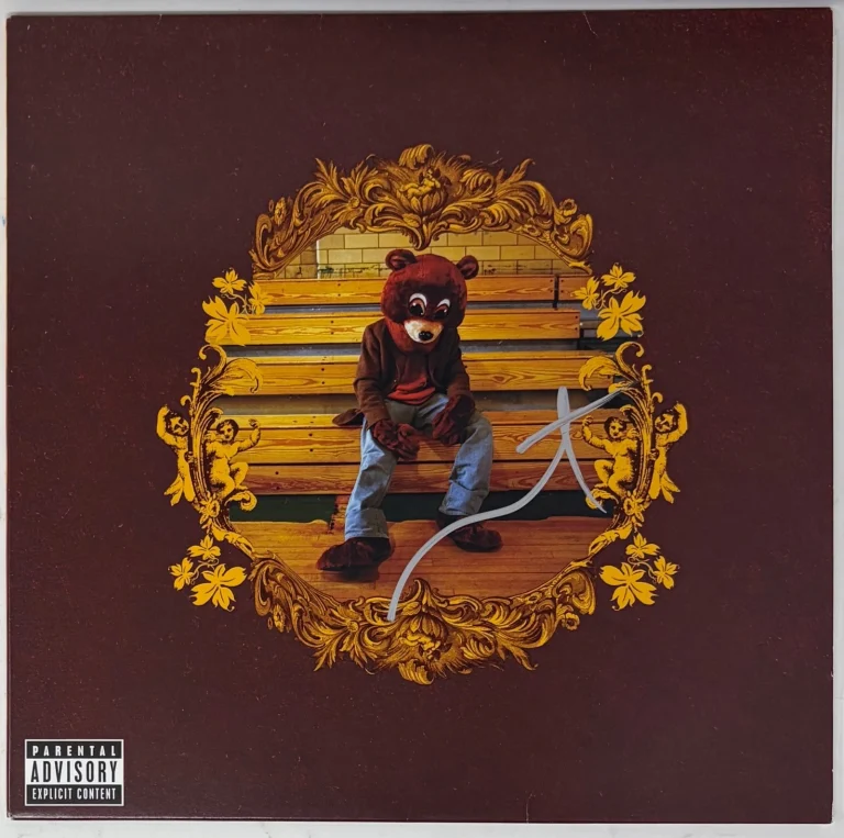 Kanye West Signed Autograph The College Dropout Vinyl Record Album LP JSA COA