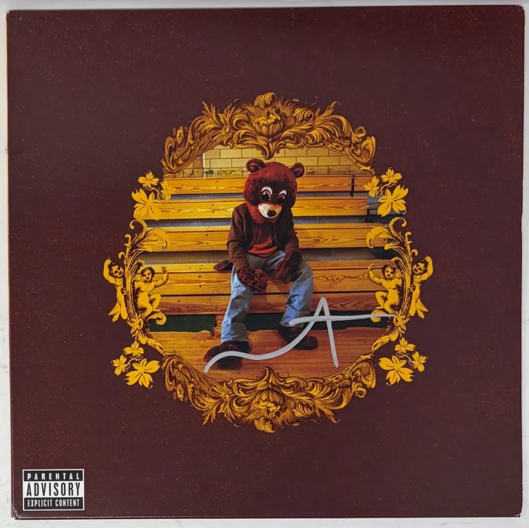 Kanye West Signed Autograph The College Dropout Vinyl Record Album LP JSA COA