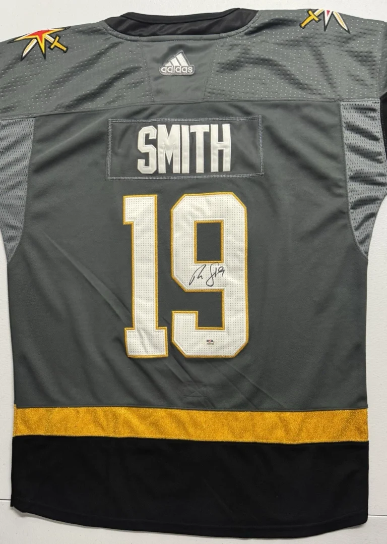 Reilly Smith Signed Autographed Las Vegas Golden Knights Jersey PSA/DNA COA