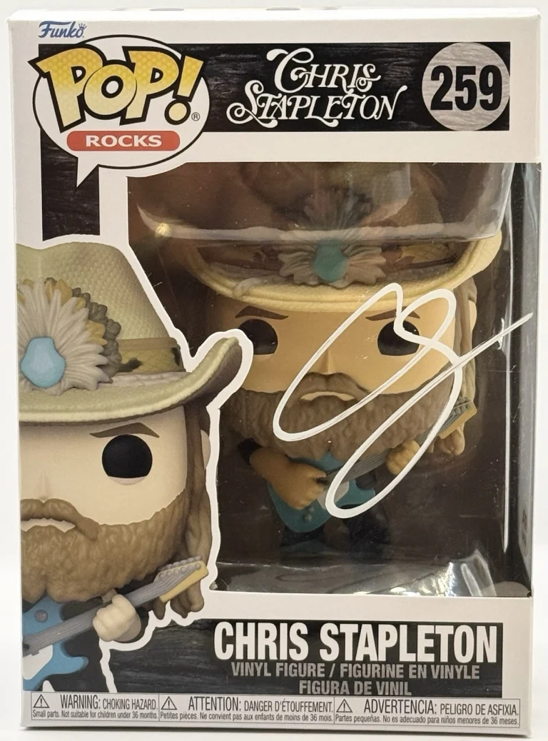 Chris Stapleton Signed Autographed Funko Pop PSA/DNA COA Traveller