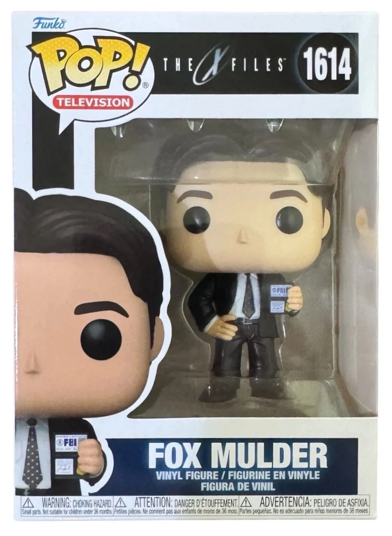 The X-Files Fox Mulder Funko Pop! Television Vinyl Figure #1614 + Pop Protector