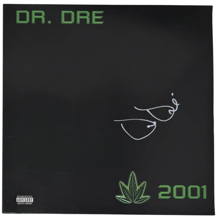 Dr. Dre Signed Autograph 2001 Vinyl Record Album LP NWA The Chronic Rap JSA COA