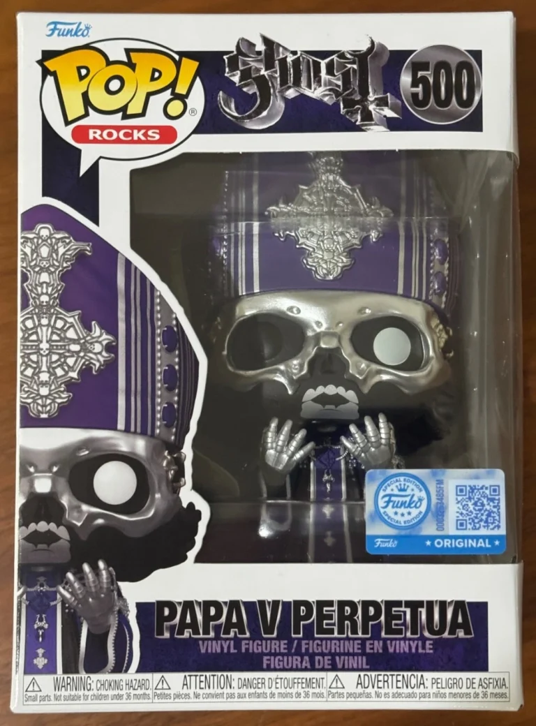 Funko Pop! Rocks: Ghost Papa V Perpetua #500 Hot Topic Exclusive w/ Protector