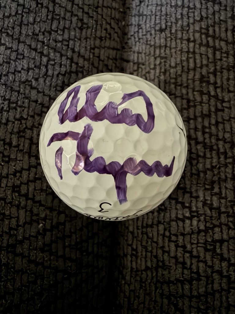 Alexis Lexi Thompson Signed Golf Ball Autographed LPGA