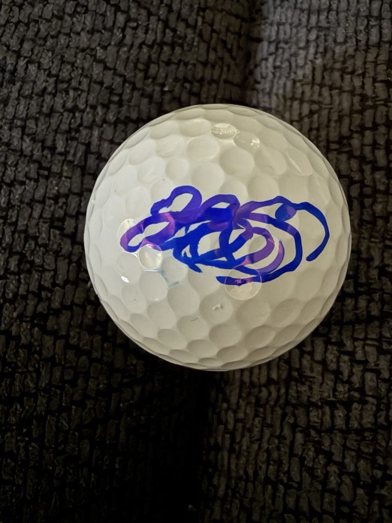Miyū Yamashita Signed Golf Ball Autographed LPGA