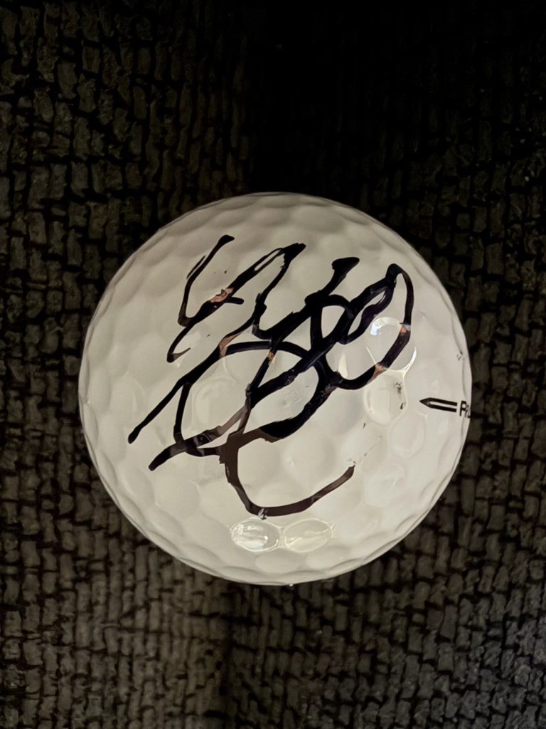Rio Takeda Signed Golf Ball Autographed LPGA