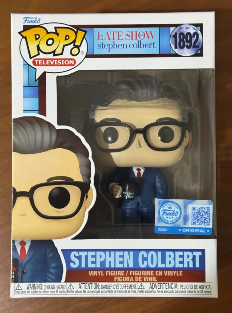 Funko Pop! Television - The Late Show with Stephen Colbert #1892 New + Protector