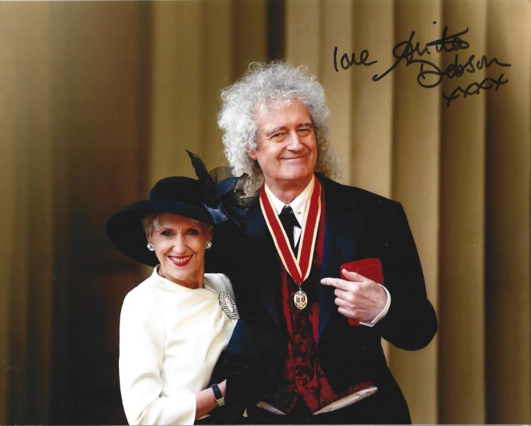 Anita Dobson REAL hand SIGNED Photo #2 COA Autographed EastEnders Brian May