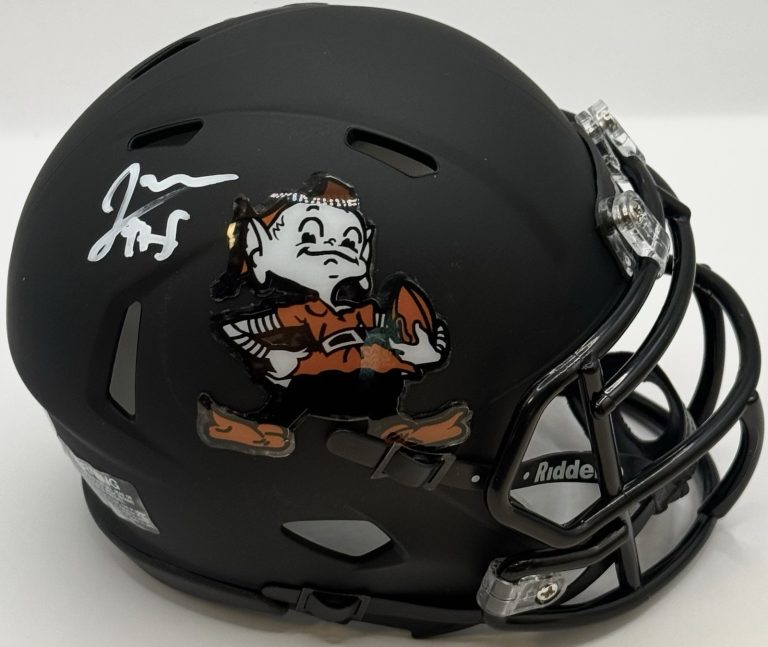 Jared Verse Signed Autographed Cleveland Browns Mini Helmet PSA/DNA COA
