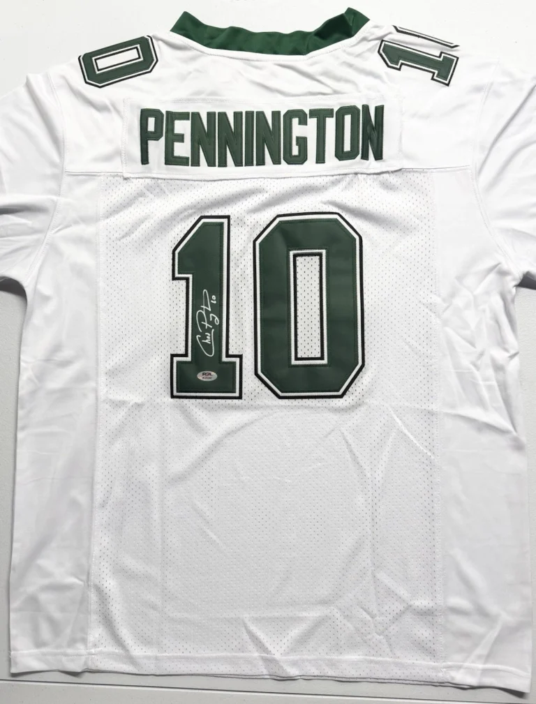 Chad Pennington Signed Autographed Marshall Thundering Herd Jersey PSA/DNA COA