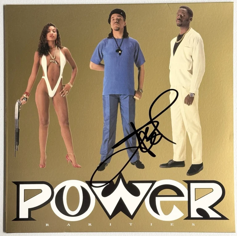ICE-T SIGNED POWER LP VINYL RECORD ALBUM RAP HIP HOP LEGEND AUTOGRAPHED PSA/DNA