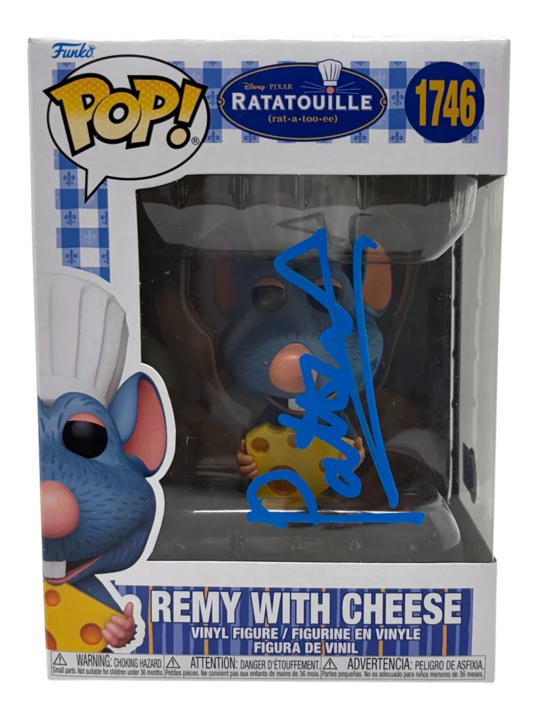 Patton Oswalt Signed Autograph Ratatouille Remy With Cheese Funko Pop BAS COA