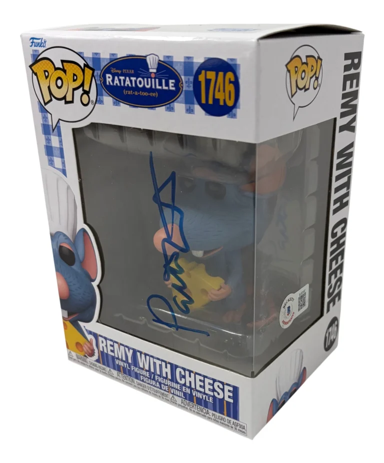 Patton Oswalt Signed Autograph Ratatouille Remy With Cheese Funko Pop BAS COA