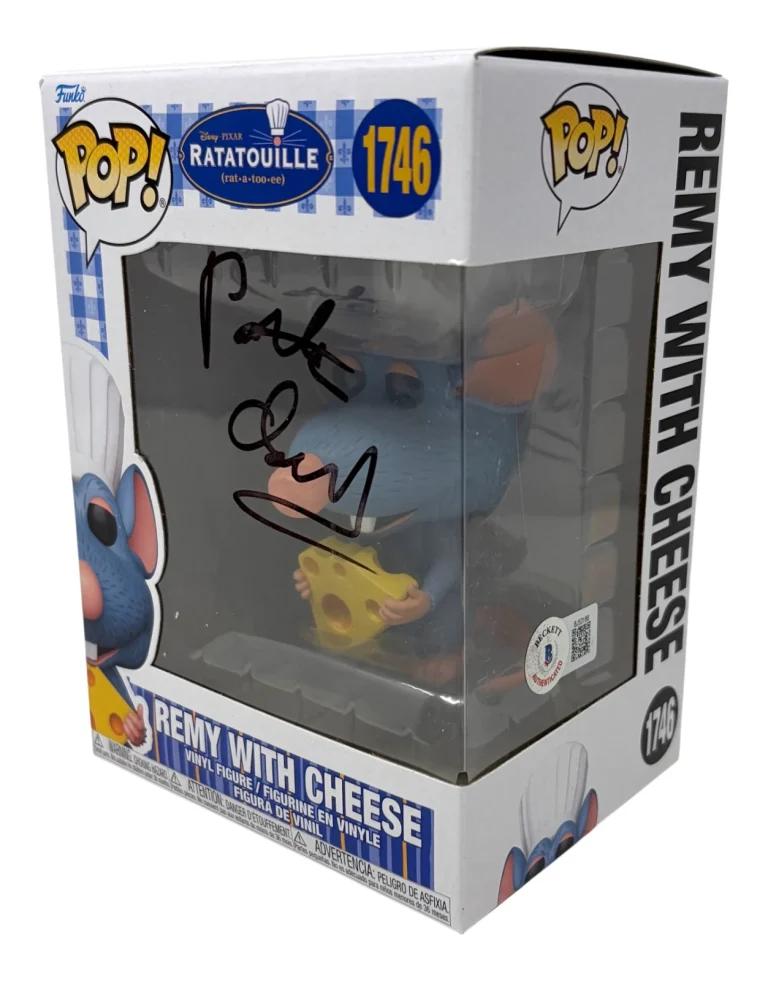 Patton Oswalt Signed Autograph Ratatouille Remy With Cheese Funko Pop BAS COA