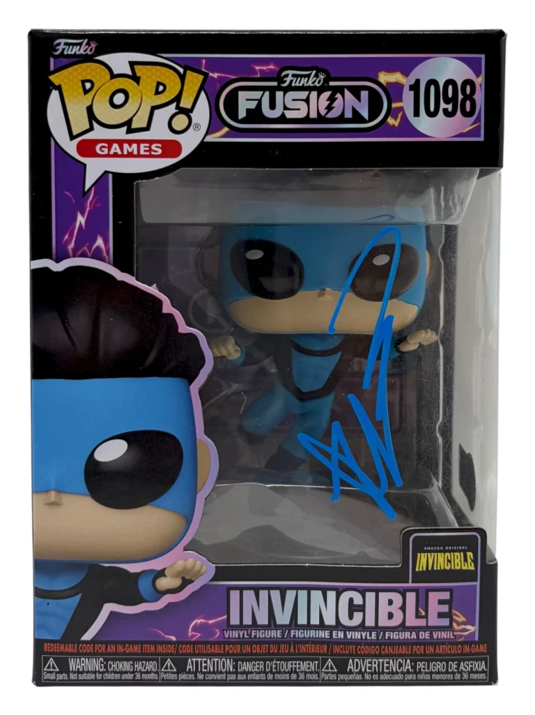 Robert Kirkman Invincible Signed Autograph Invincible Funko Pop 1098 Beckett COA
