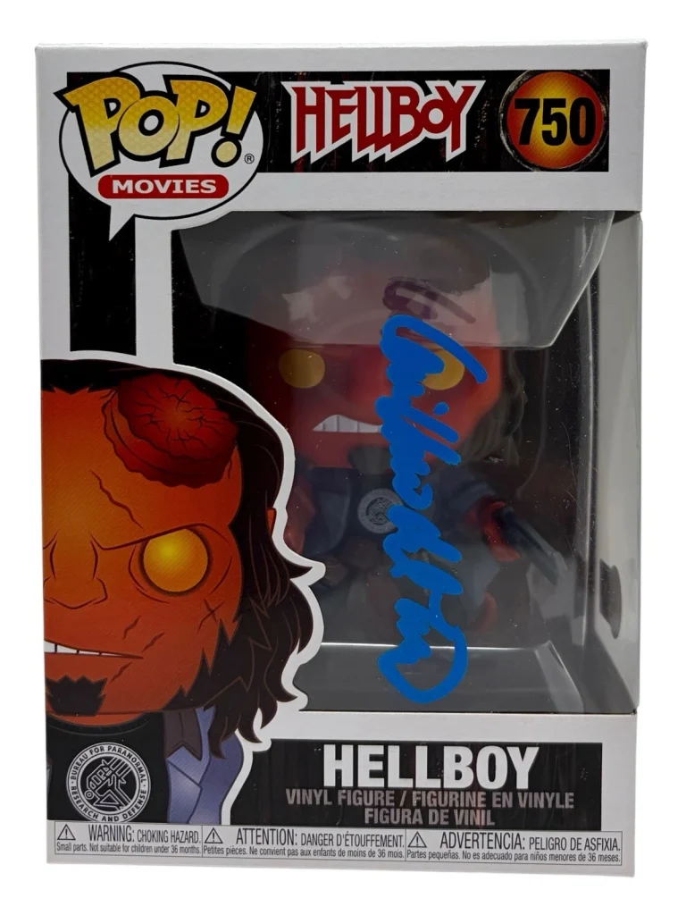 Guillermo Del Toro Signed Autograph Hellboy Funko Pop #750 Beckett Director COA