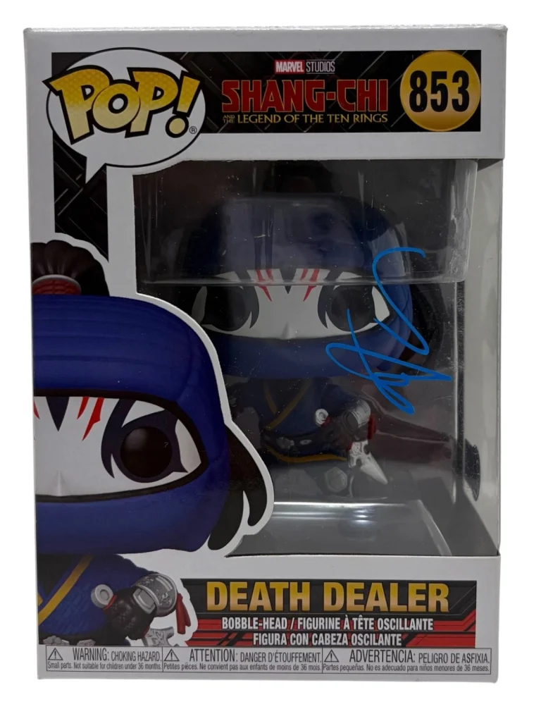 Andy Le Signed Autographed Funko Pop Figure Death Dealer Shang-Chi Beckett COA