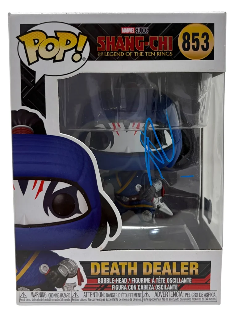 Andy Le Signed Autographed Funko Pop Figure Death Dealer Shang-Chi Beckett COA