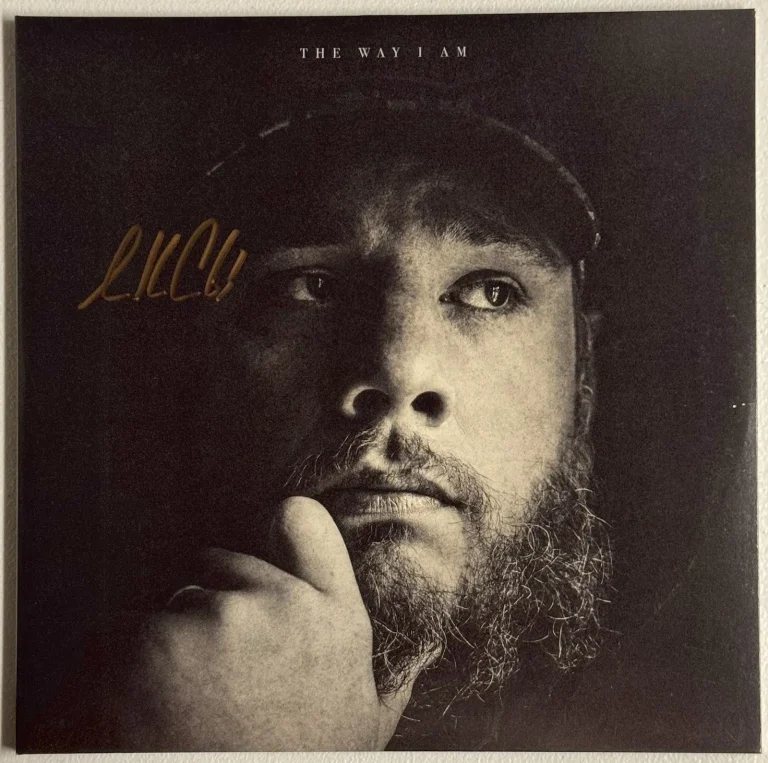 Luke Combs Signed Autographed The Way I Am Vinyl LP PSA/DNA COA