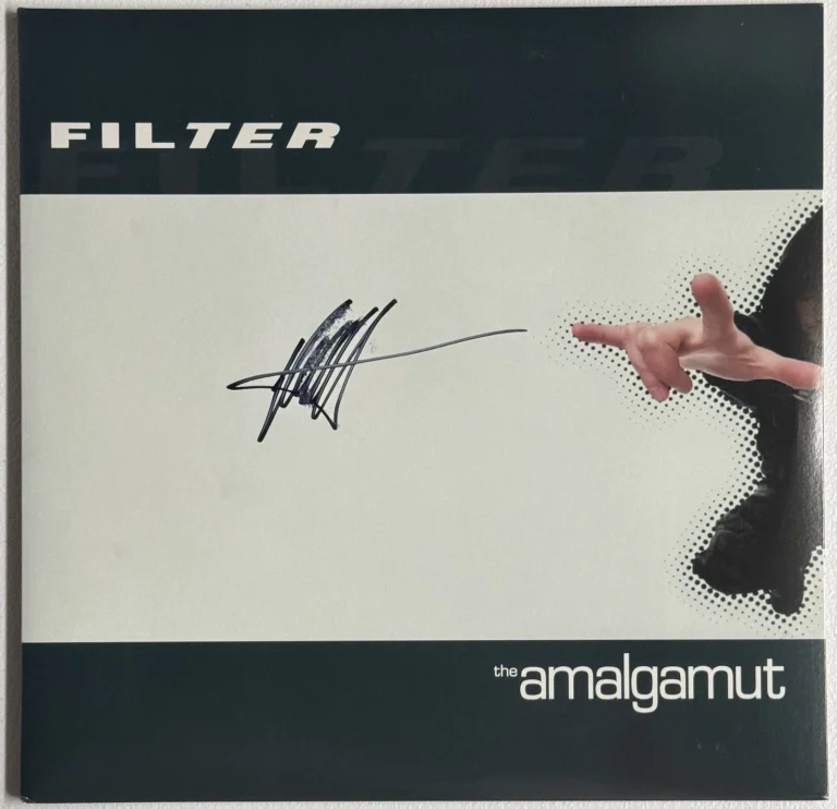 Richard Patrick Signed Autographed Filter The Amalgamut Vinyl LP PSA/DNA COA