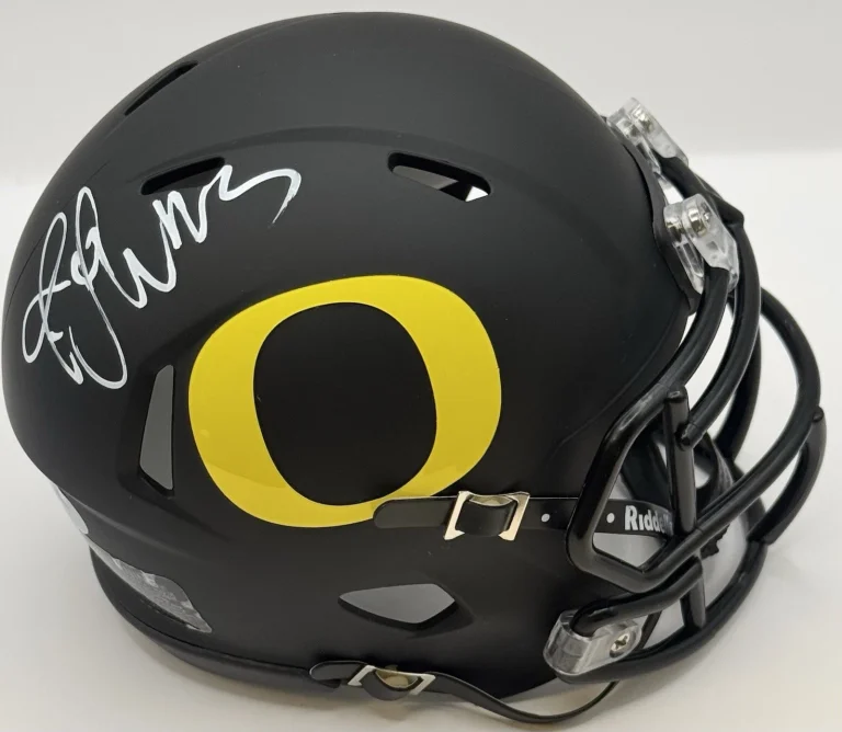 T.J. TJ Ward Signed Autographed Oregon Ducks Mini Helmet PSA/DNA COA