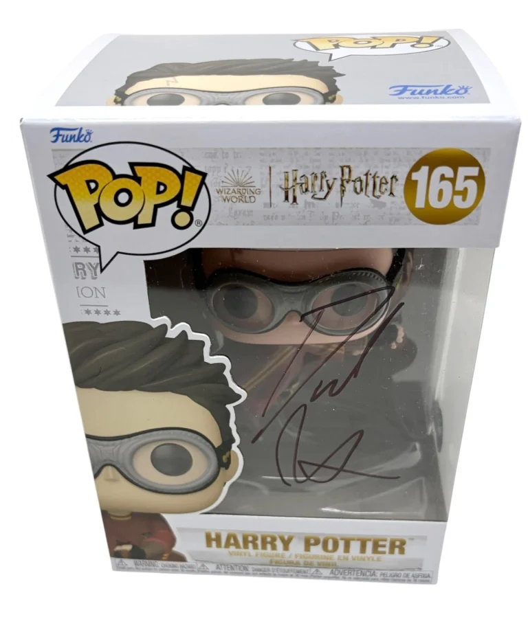 Daniel Radcliffe Harry Potter Signed Autograph Funko Pop #165 Figure BL86326