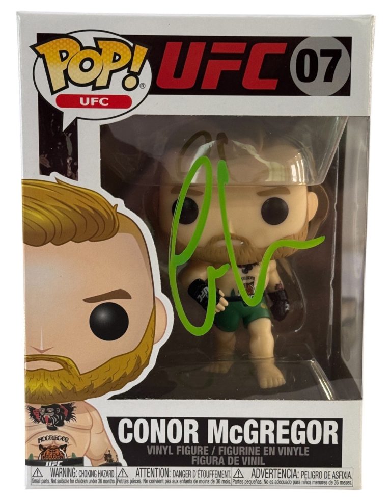 Conor McGregor Signed UFC Funko Pop #07 Figure MMA Autograph Notorious ACOA COA