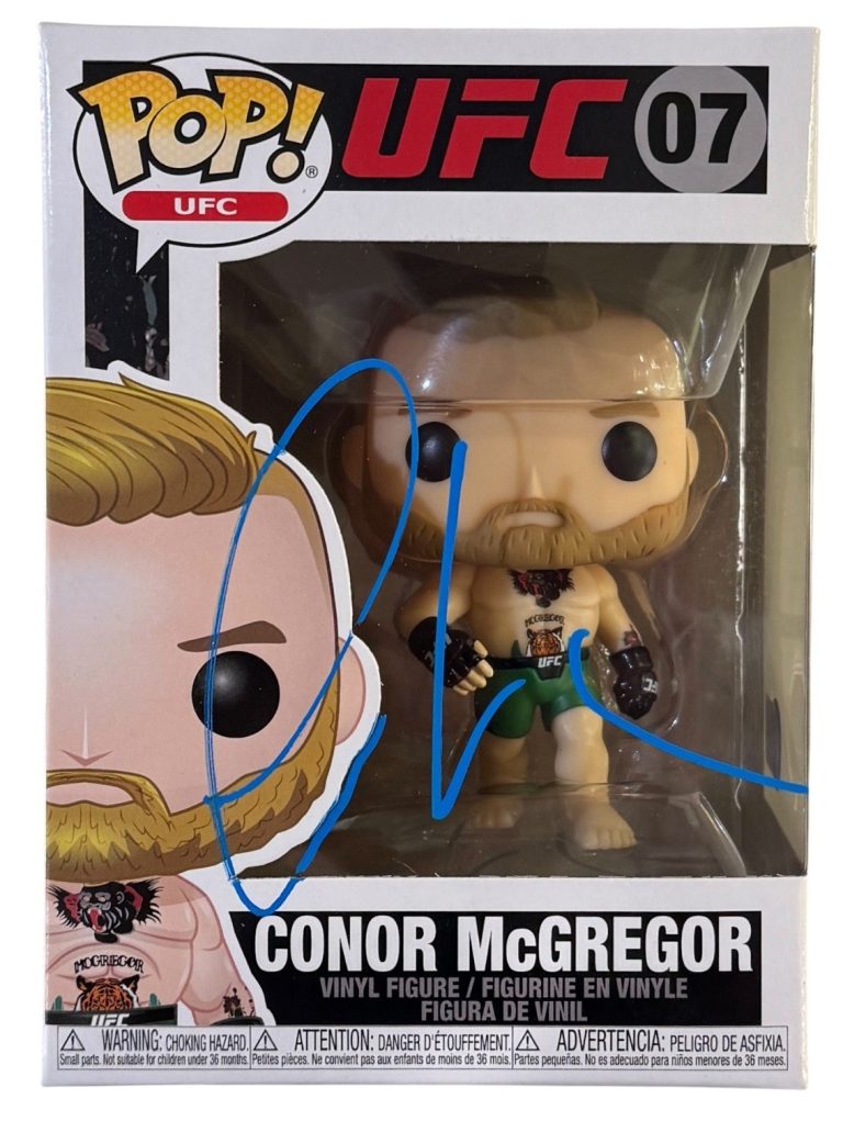 Conor McGregor Signed Funko Pop UFC #07 Figure MMA Autograph Beckett COA