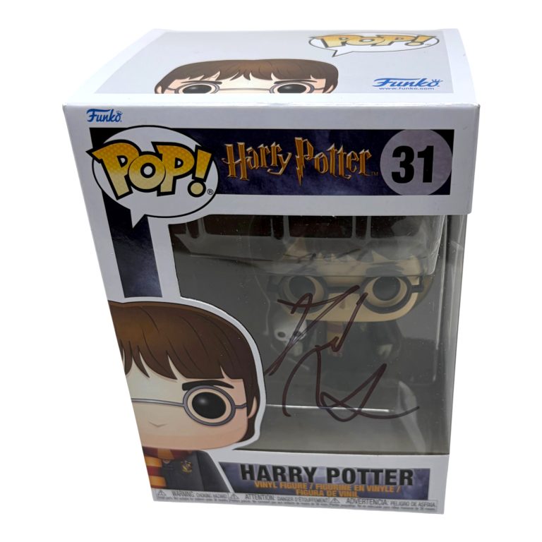 Daniel Radcliffe Signed Harry Potter Funko Pop #31 Autograph Figure Beckett COA