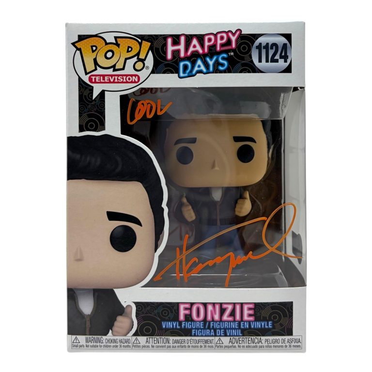 Henry Winkler Signed Autograph Happy Days Fonzie Funko Pop 'Cool' Beckett COA