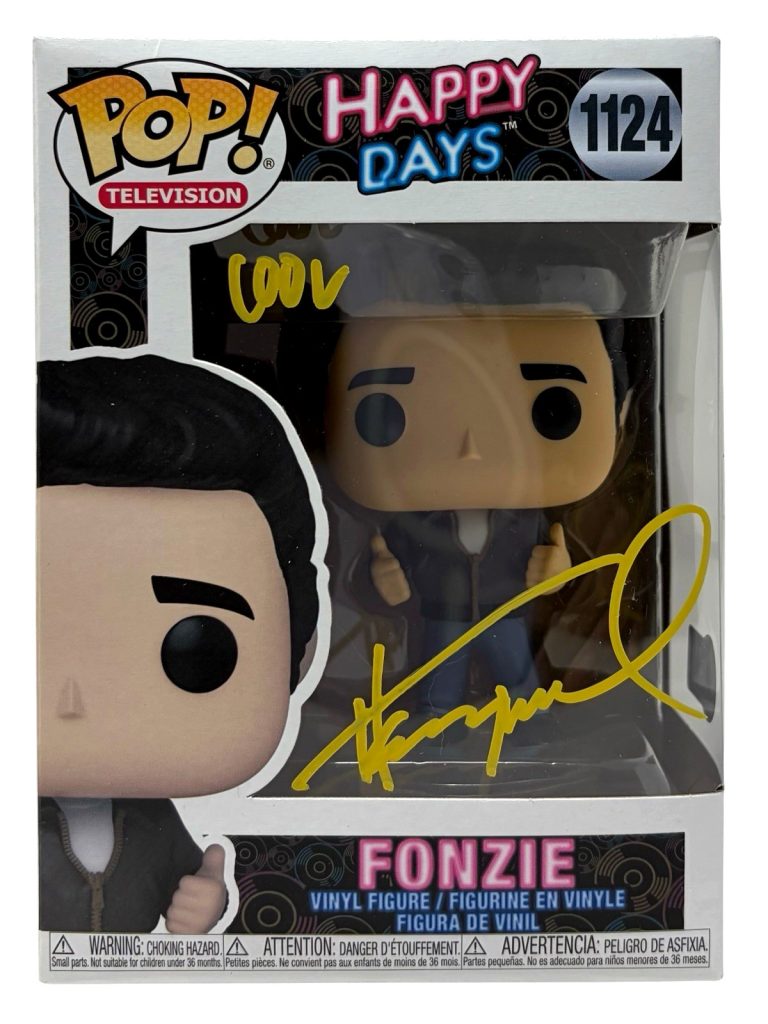 Henry Winkler Signed Autograph Happy Days Fonzie Funko Pop 'Cool' Beckett COA