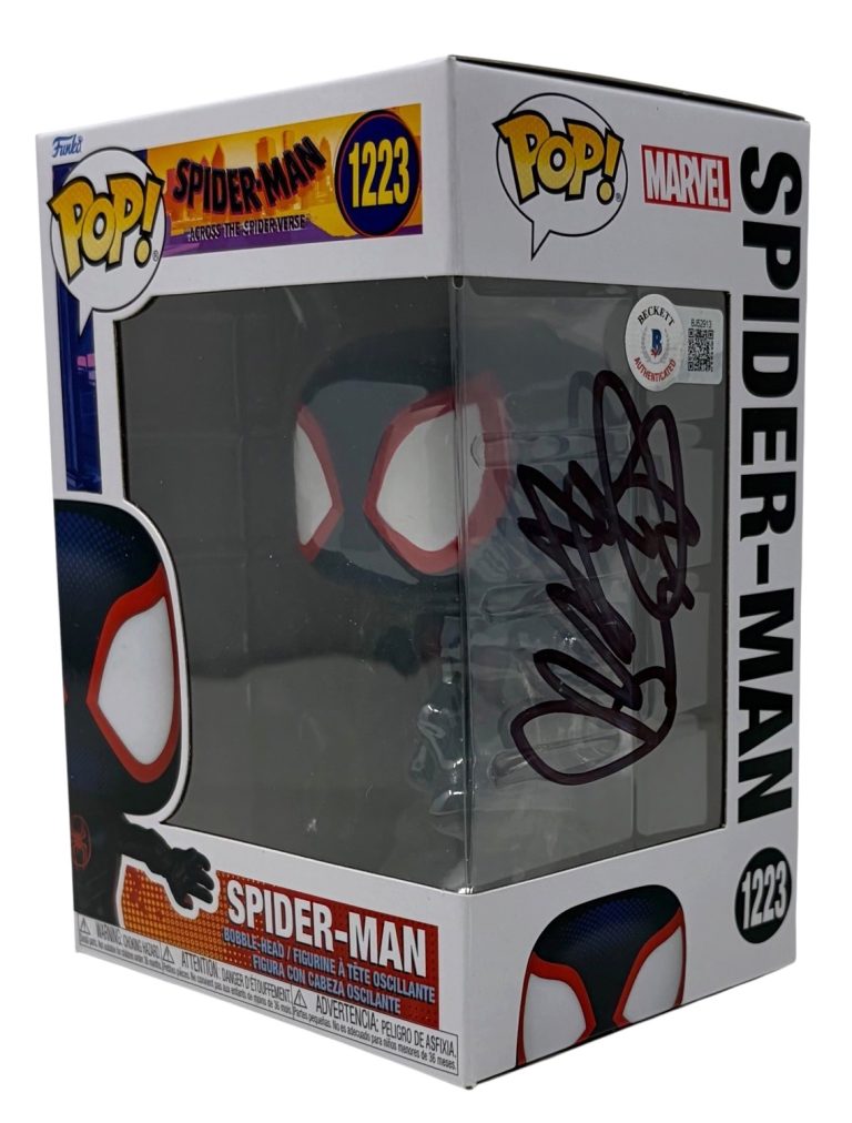 Phil Lord Signed Spider-Man: Across the Spider-Verse 1123 Funko Pop Writer BAS