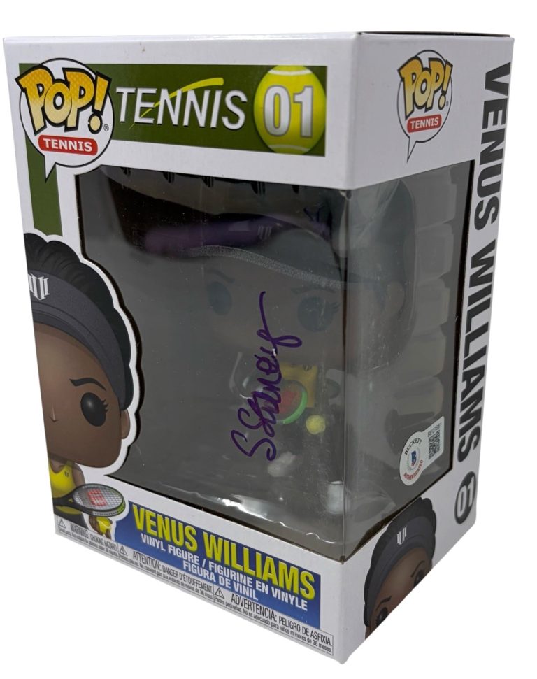 Saniyya Sidney Signed Venus Williams Funko Pop 'King Richard' Movie Actress BAS