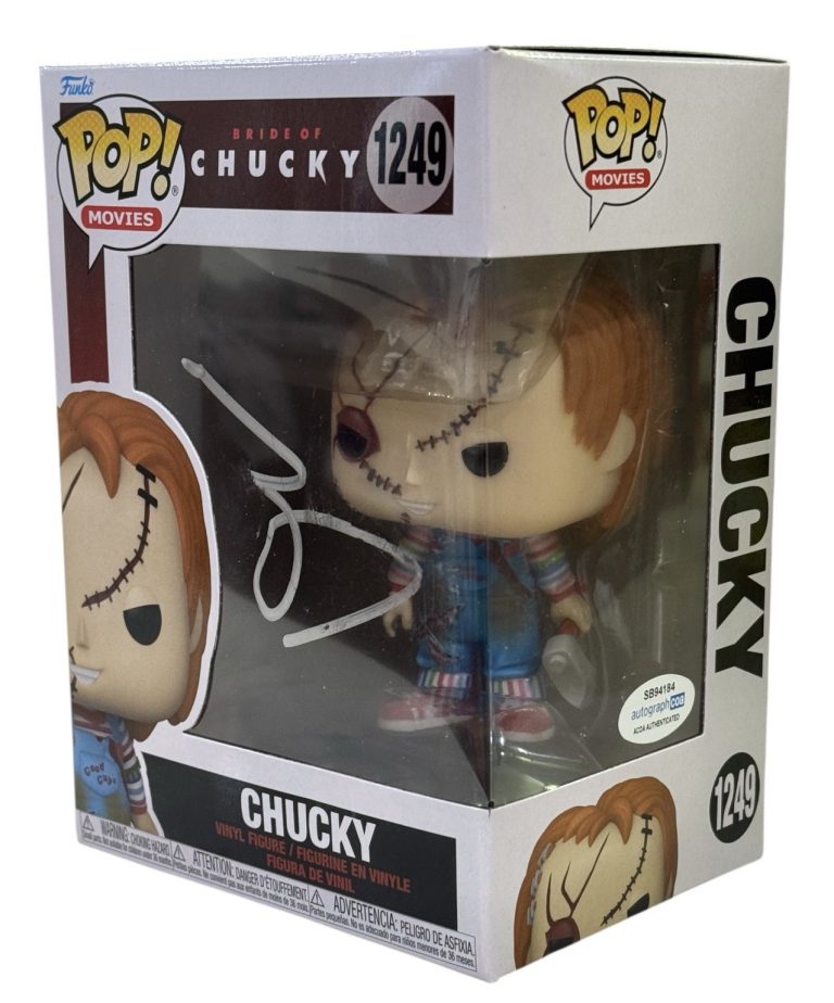 Don Mancini Signed Chucky Funko Pop Child's Play Autograph Horror Director ACOA