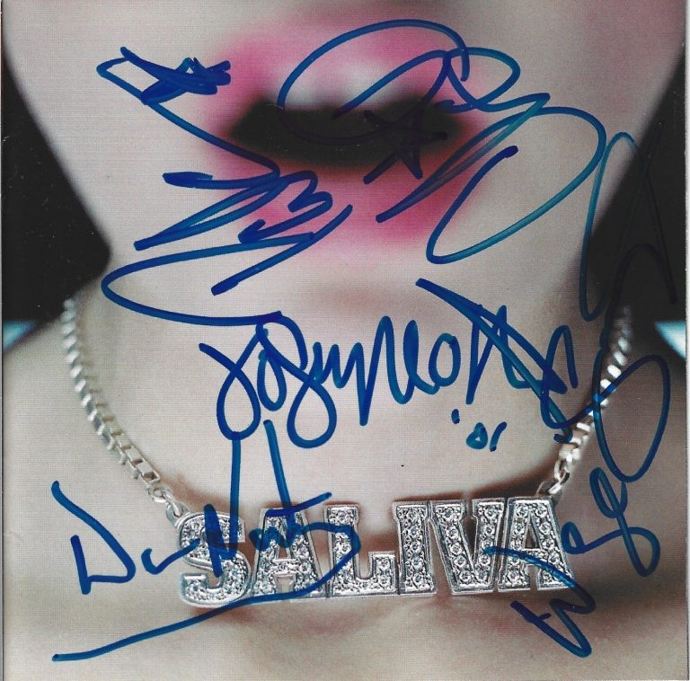 SALIVA full band hand SIGNED Every Six Seconds CD COA Autographed Josey Scott +