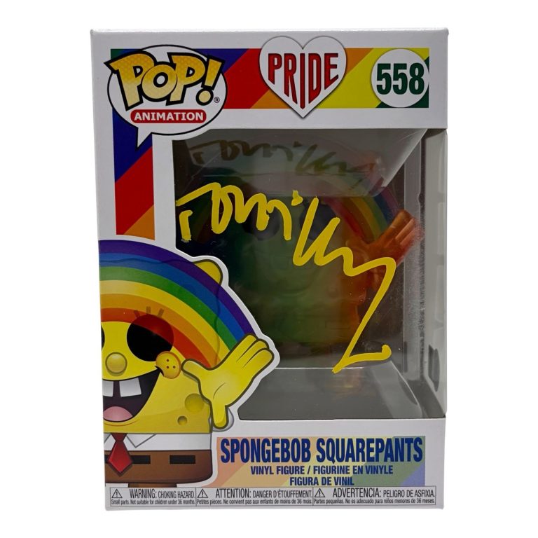 Tom Kenny Signed SpongeBob Squarepants Funko Pop #558 Autograph Beckett COA