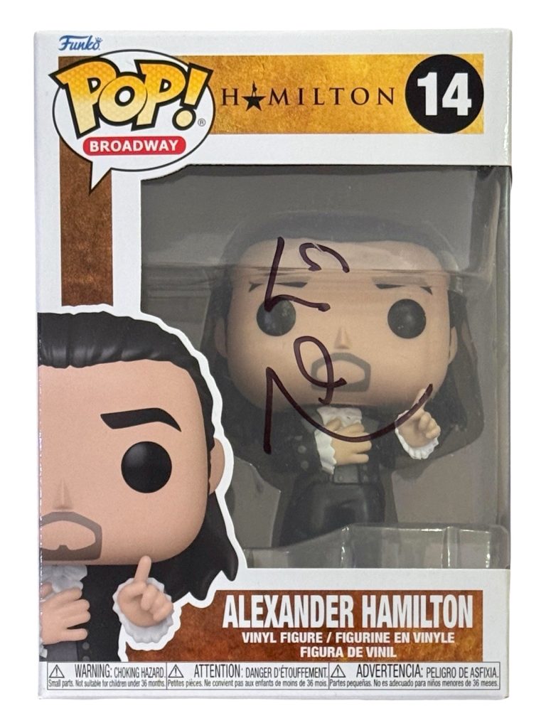Lin-Manuel Miranda 'Hamilton' Signed Funko Pop Broadway 14 Autograph Beckett 969