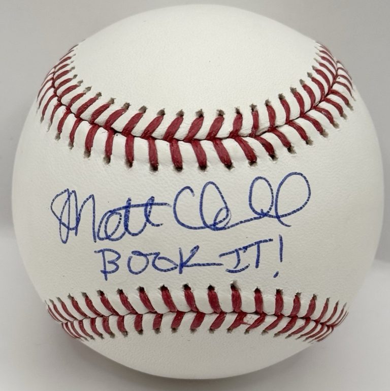 Matt Underwood Signed Autographed OML Baseball Cleveland Guardians Beckett COA