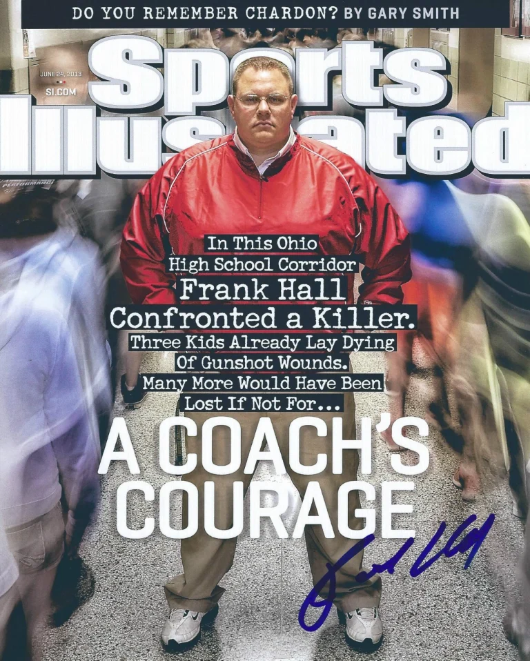 Sports Illustrated FRANK HALL Signed Autographed 6/24/13 Magazine Photo COA