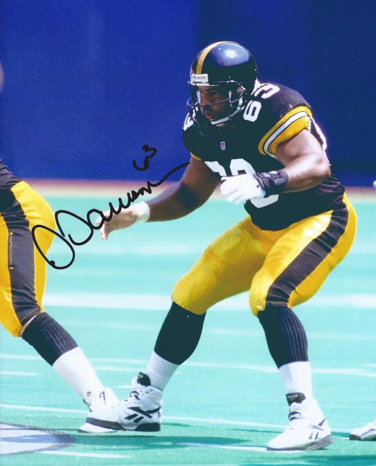 Pittsburgh Steelers DERMONTI DAWSON Signed Autographed Football Photo COA! HOF12