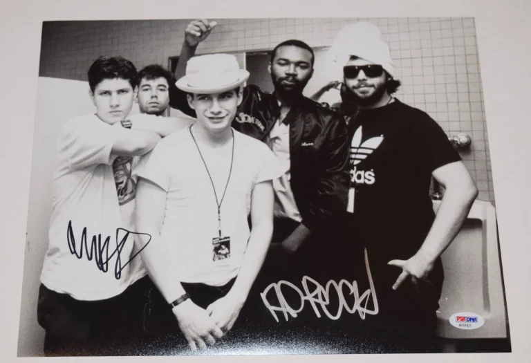 Mike D & Ad-Rock Signed Autographed 11x14 Photo BEASTIE BOYS PSA/DNA COA