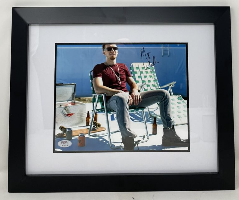 PSA/DNA MORGAN WALLEN Autographed Signed FRAMED 8x10 Photo EARLY FULL SIGNATURE